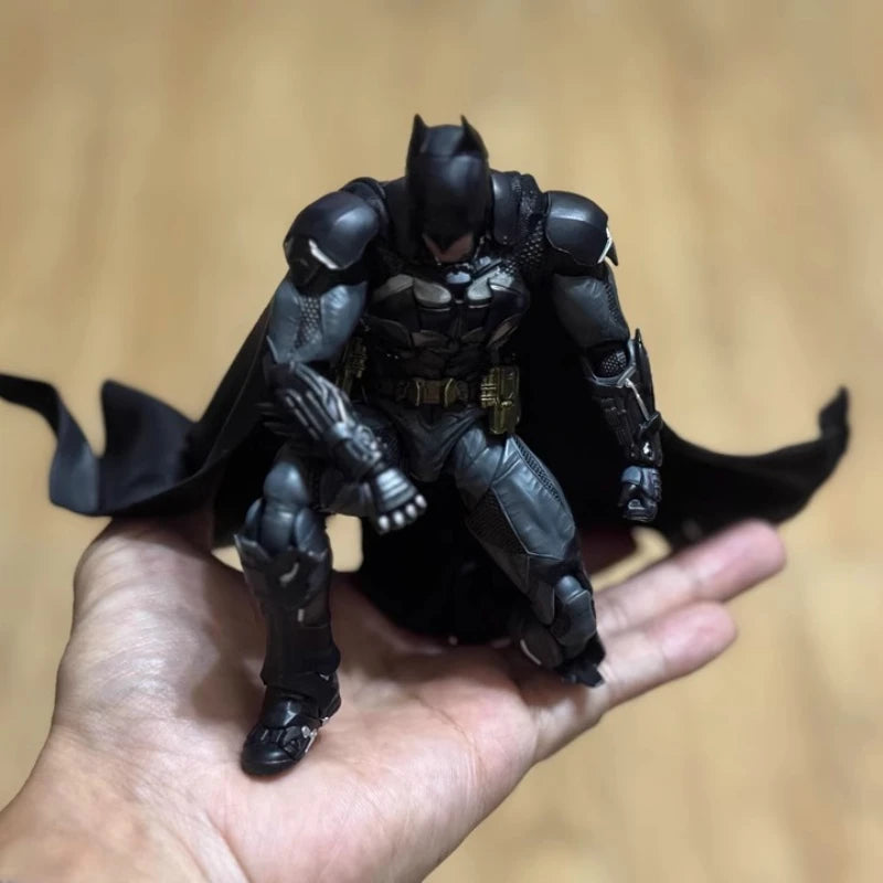 Lpzz 1/12 Batman Action Figure LIANGPINZHIZAO Batman: Arkham Knight Movable Collectible Model Toys Desk Decor Gifts