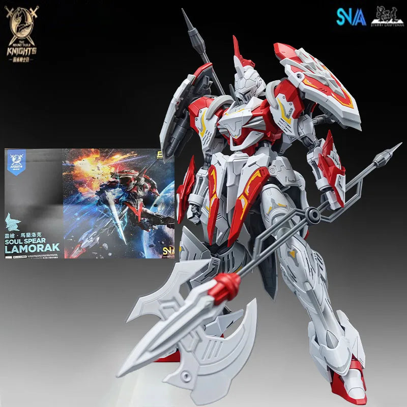 SANN Original MODEL KIT Knights of The Round Table Spirit Gun - Lancelot Anime Figure Assembly Model Toys  Model Gifts for Boys