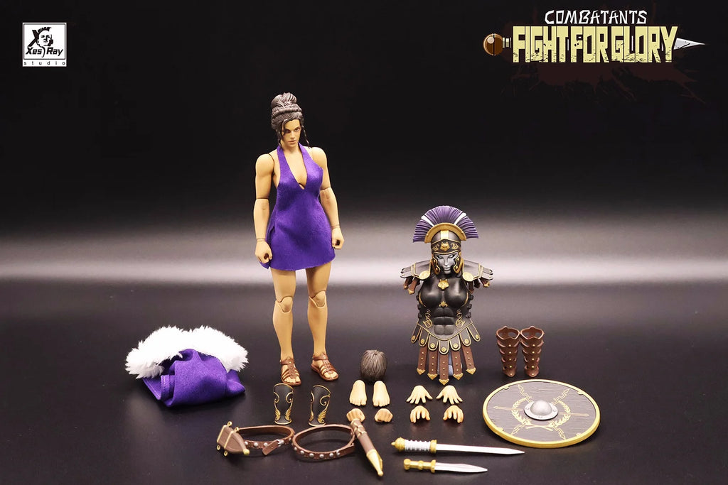 New 2025 Xesray Fight For Glory 1/12 Action Figure Combatants Event Gold Hildr Anime Model Collectible Figure Ornaments In Stock