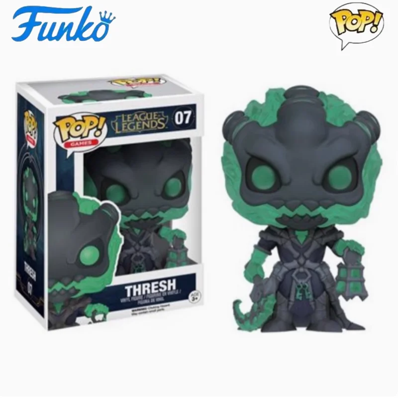 Jinx Action Figure Funko Pop League of Legends Series Vi Ekko Silco Figure Model Original Limited Edition Collectible Toy Gifts