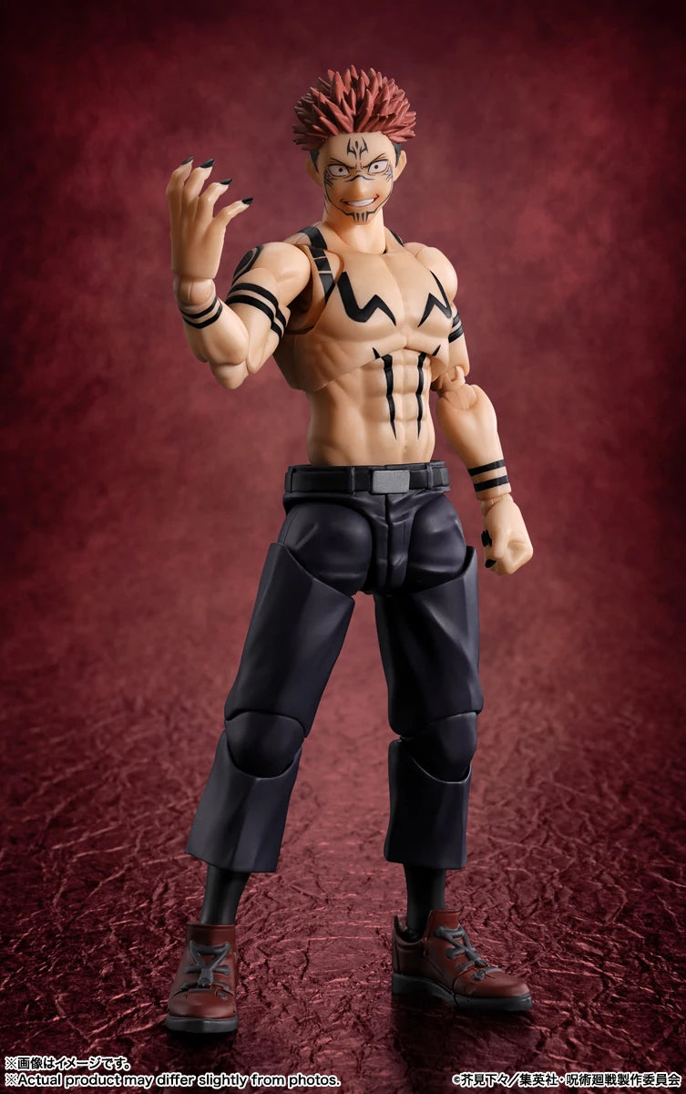 In Stock Original BANDAI Jujutsu Kaisen Ryomen Sukuna PVC Model Toys statue Garage Kit holiday gifts Megahouse Ornaments