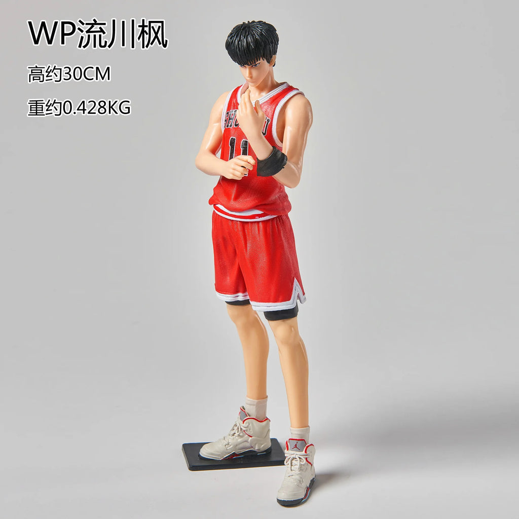 30cm in Stock Slam Dunk Action Figure Anime Sakuragi Hanamichi Hisashi Mitsui Ryota Miyagi Takenori Akagi Figuras Toy Model Gift