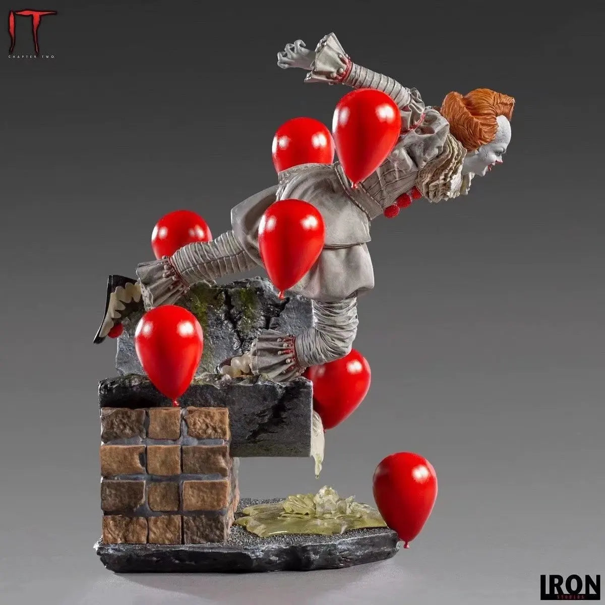1/10 Iron Studios Movie Stephen King'S It Pennywise Joker Action Figure Anime Figure Pvc Statue Collection Model Desk Toy Gift