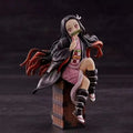 15cm Demon Slayer Kamado Nezuko Sitting Model Toy PVC Figure Toy Collection Box Decoration Desktop Collection Decoration Gift