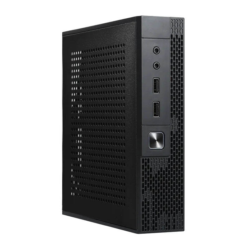 Mini-ITX HTPC за компютър, шаси за сървър за мониторинг на корпуси, индустриален контролен компютър за шаси на компютърни кутии