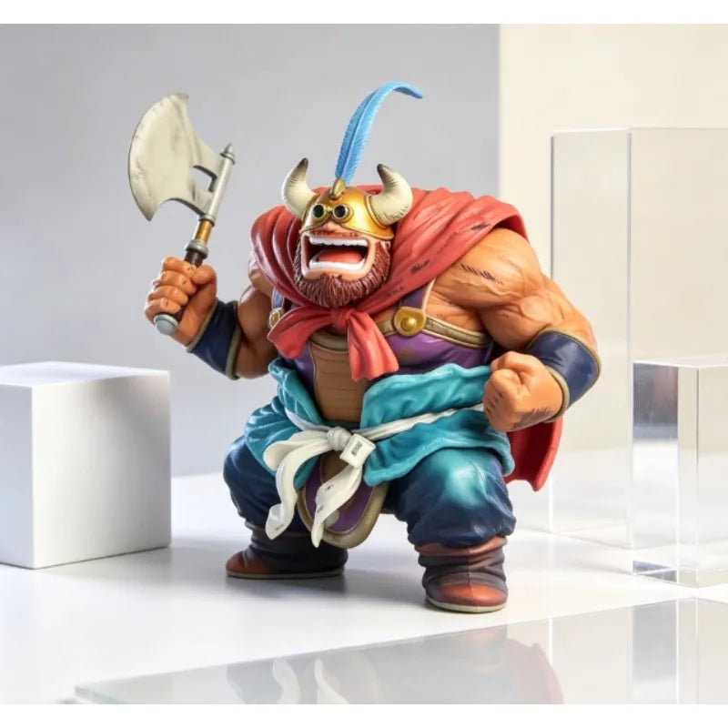 Dragon Ball Super Saiyan Figure Tenkaichi Budokai Ox-King GK Statue Anime Model Car desktop Ornament Case Decor gift toy