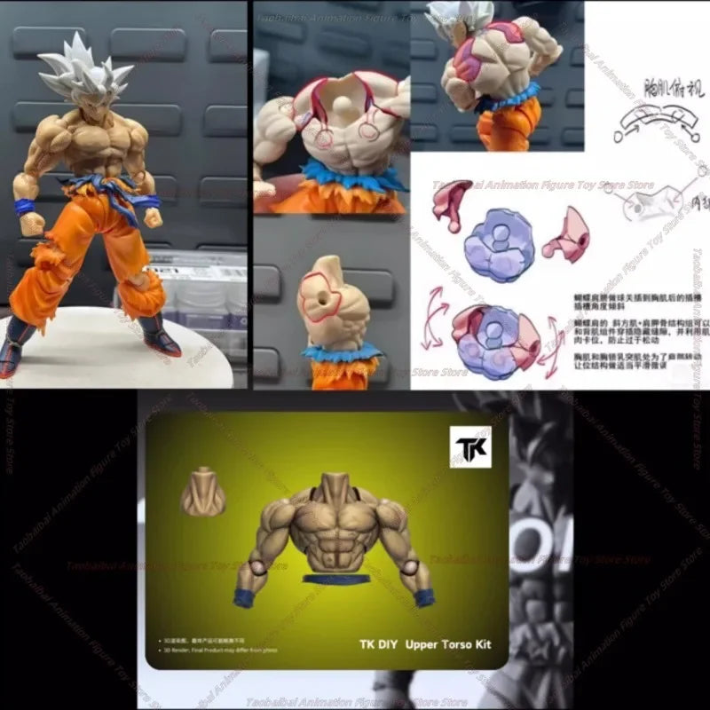 [In Stock] TK DIY Upper Body Modification Parts SHF Action Figure Toy Collection Gift Original in Stock