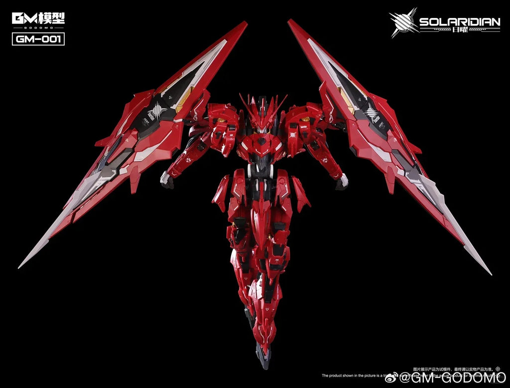 GM Model SOLARIDIAN 1/72 Assembly Model Kit Toy GODOMO GM-001 Alloy Skeleton Robot Action Figure Plastic Model Kits Collection
