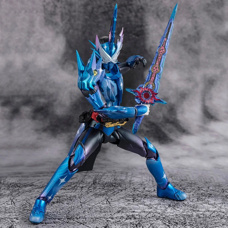 Original Genuine Bandai SHFiguarts SHF Kamen Rider XROSS SABER Anime Movable Doll Model Collection Toy Children's Gift