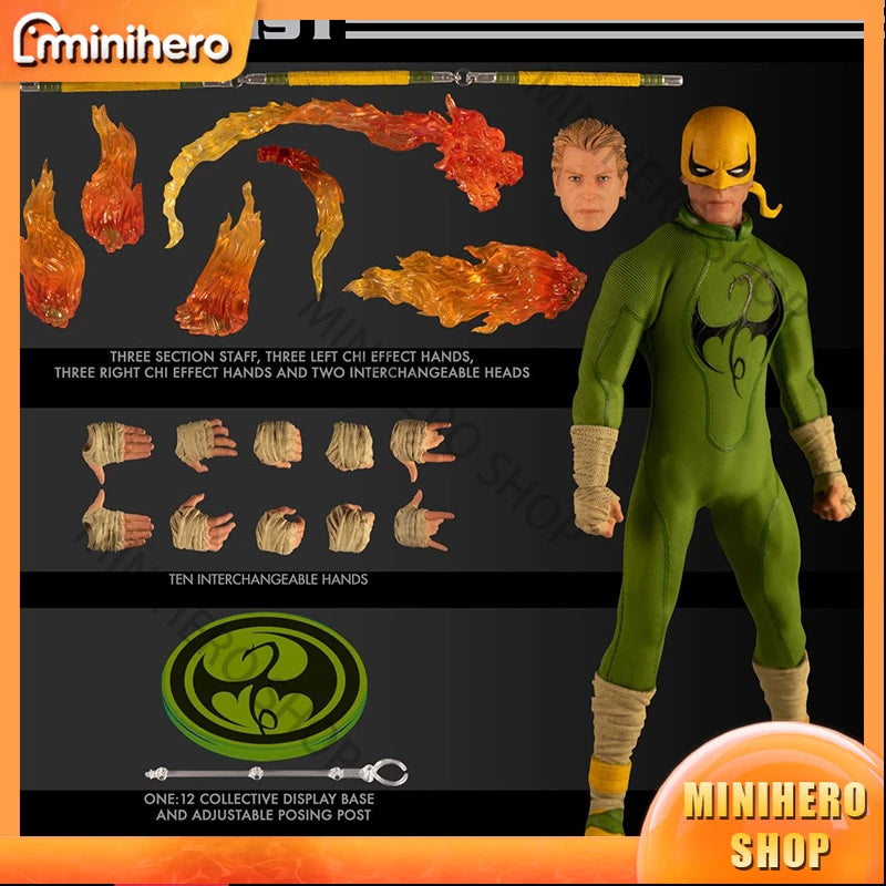In Stock Original Mezco ONE:12 Tekken Action Figure Collectible Toy Anime Robot Model for Adults Kids Fans Gift Display