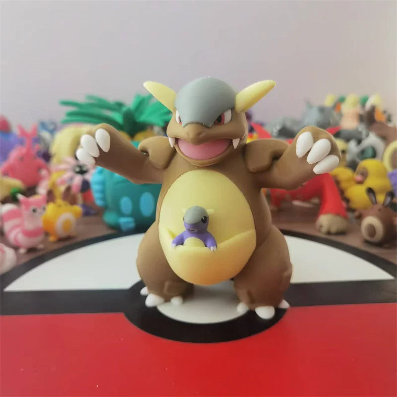 Anime Kangaskhan Proportion World 1:20 Diy 3DPrinting Cartoon Character Collectible Desktop Cute Model Holiday Gift Toy Figures