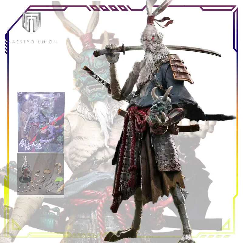 Spot Supply Maestro Union Original Fury Planet Series Swordsman Nameless Anime Action Figure Model Toys Model Gifts for Boys