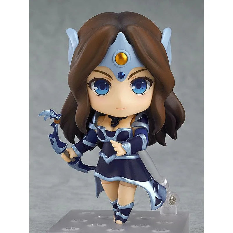 10 cm große GSC Nendoroid 614 DOTA2 Mirana Prinzessin des Mondes, bewegliche Figur mit weißem Tiger, Pfeil und Köcher, Gesichtsplatten, Sammlerstück