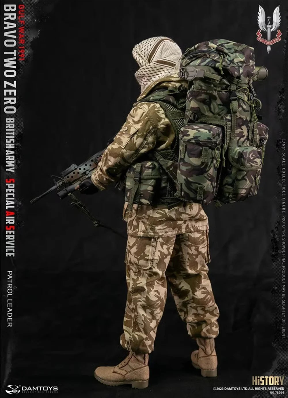 1/6 DAMTOYS DAM 78098 The British Soldier Doll Special Mission Unit Operation Full Set Moveable Action Figure Gift For Fans