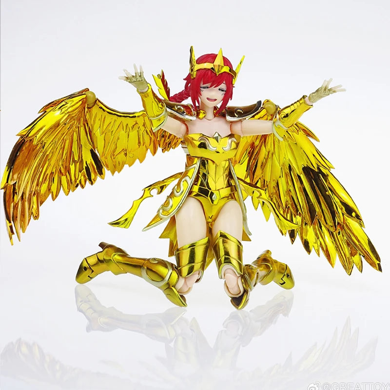 Great Toys/GT Saint Seiya Myth Cloth EX Sagittarius Yvette Holy Contract Female Zodiac Knights of Action Figure Model In Stock