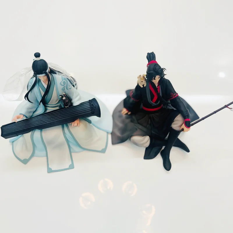 Anime Mo Dao Zu Shi Wei Wuxian Lan Wangji Action Figur Spielzeug Mdzs Cartoon Figuren Modell Puppen Sammlung Desktop Dekoration geschenk