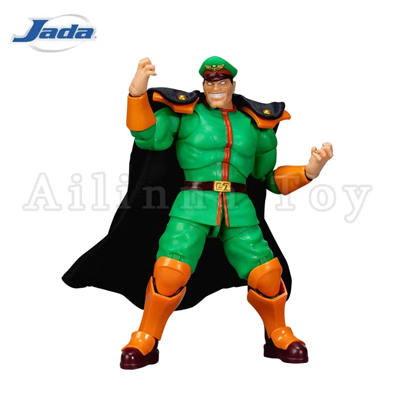 Jada Toys 1/12 6inch Action Figure Ultra Street Fighter II: The Final Challengers Bison Dhalsim Exclusive Anime Toy