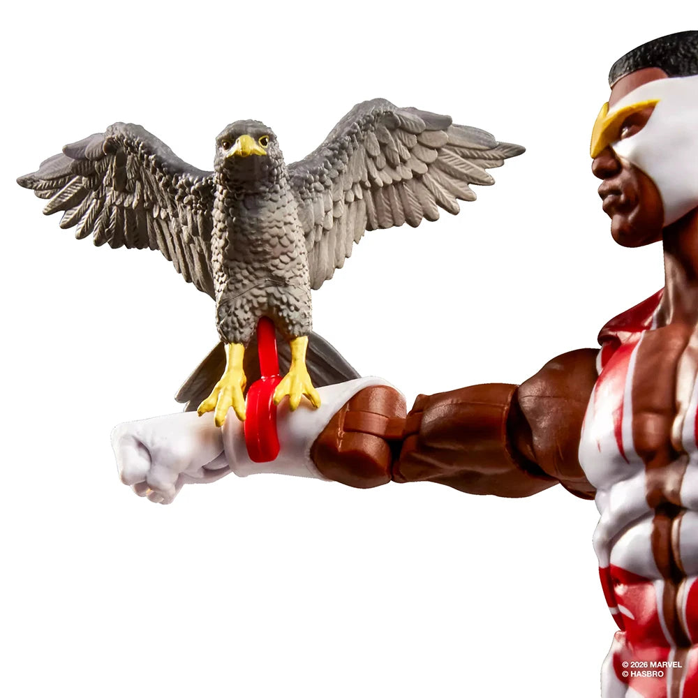 Original NEW Hasbro Marvel Legends Series Secret Wars Marvel's Falcon 15cm Anime Action Figure Model Cardback Toys