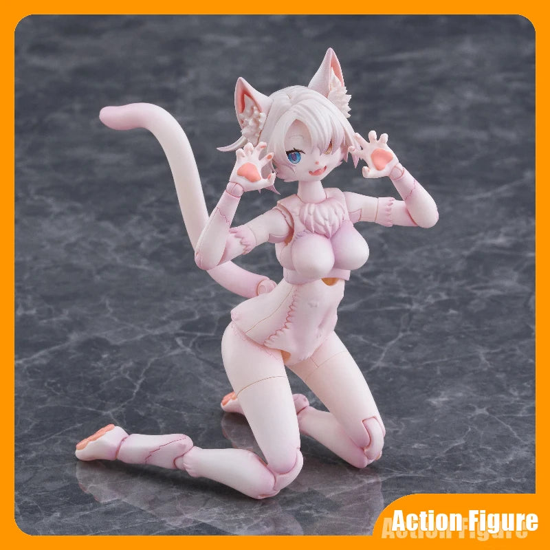 In Stock Genuine Qingdao Society Kemopla Kp-01 02r Ka-01 Gomani Japanese Wolf Glue-Free Action Figure Model Toys Ornament Gifts