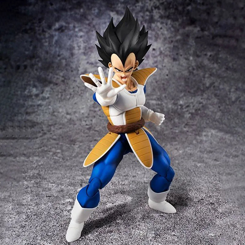 In Stock BANDAI Original S.H.Figuarts DRAGON BALL VBGETA NAPPA SDCC SHF Action Figure Model Toy Gift for Kid Foam Box Packaging