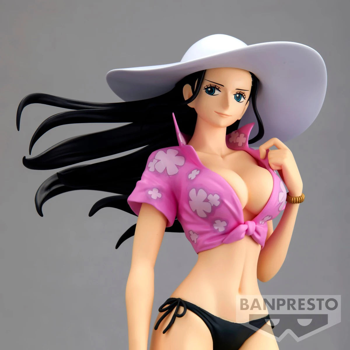 В наличност Banpresto Оригинална фигурка GLITTER&amp;GLAMOURS SPLASH STYLE ONE PIECE NICO ROBIN Аниме Kawaii Екшън фигурка Колекционерски модели играчки