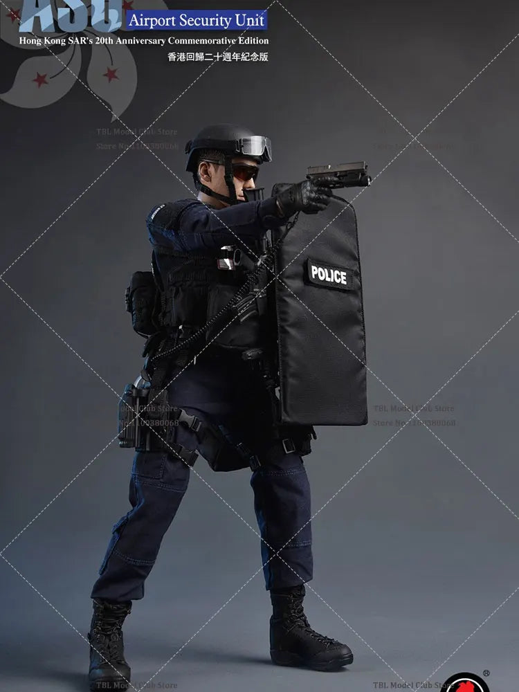 SS103 SoldierStory 1/6 Scale 12inch Action Figure Male Hong Kong Airport Special Police Force Soldier 20th Anniversary Full Set