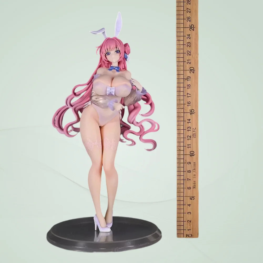 Dorothy Bunny Girl Anime Figure Standing Lace Pink Hair Pvc Model Game Peripheral Desktop Decoration 27Cm Adult Collectors