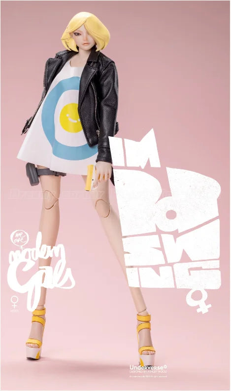 【In Stock】Original Underverse MODERN GALS POPSWING 1/6 Action Figure Toy Model Collection Gifts