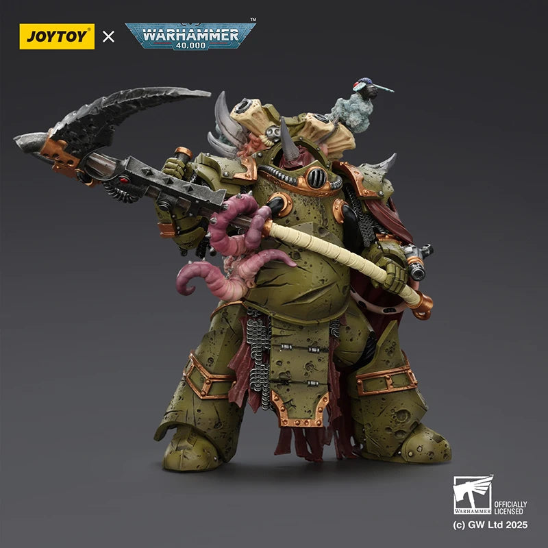 JOYTOYDark Source Warhammer40KDeath Guard Death Shroud Terminator Trio1:18Movable Soldier