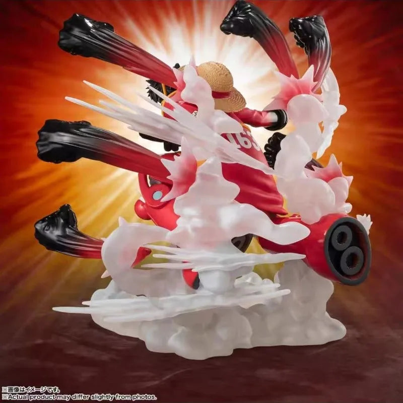 100%Original in Stock Bandai Figuarts ZERO ONE PIECE Monkey D. Luffy Anime Character Model Toys Ornaments Collection Gifts