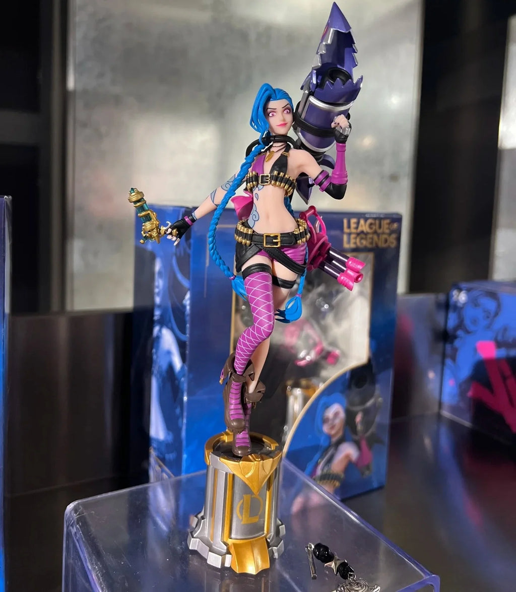 Spot League Of Legends Lol Arcane: League Of Legends Jinx Handheld New Ornament Game Accessories Exquisite Desktop Ornaments