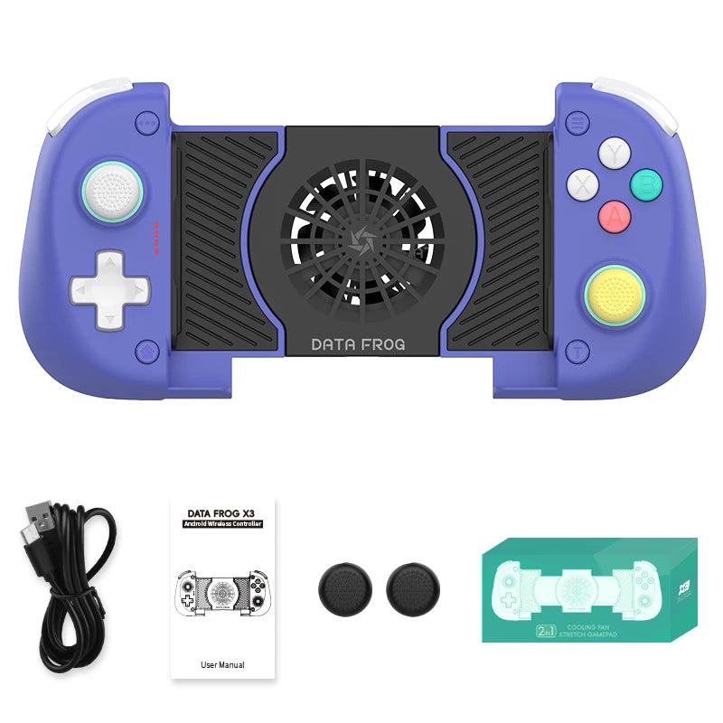 DATA FROG X3 Wireless Controller for Android Game Controller for Samsung Galaxy for PUBG Mobile for Switch/Switch OLED