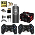 K8 Retro Game Console 2.4G Dual Wireless Controller TV Game 4K HD 20000 Retro Classical Games Retro Game Player Dual-Player Game