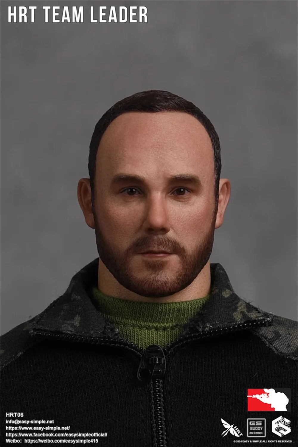 1/6 Easy&Simple ES HRT06 HRT TEAM LEADER Operation Full Set Moveable Action Figure Gift For Fans Collectable