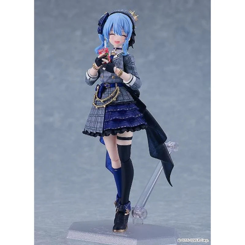 GSC Original Figma  Hololive Hoshimachi Suisei Anime Action Figures Toys for Boys Christmas Gift Collectible Model Ornaments