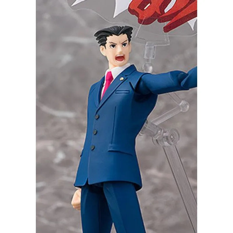 Max Factory Genuine Figma SP-84 Phoenix Wright: Ace Attorney Phoenix Wright  Articulated Model Figure, Sturdy & Good-looking Toy