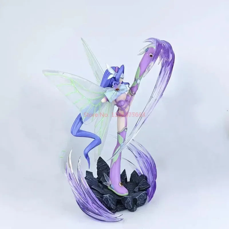 Fairimon Figuren 30 cm Digimon Figur PVC Niedliche Mädchen Modelle Statue Puppen Figur Sammlung Schreibtischdekoration Spielzeug Geburtstagsgeschenke