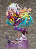 No Game No Life Figuren Zero Shiro Stephanie Dola 22cm Anime Modell Puppen Figuren Action Schwi Jibril Fairy Shampoo Figur