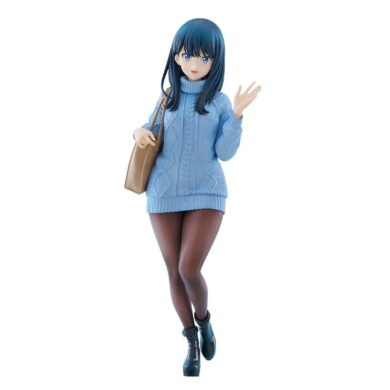 In Stock Genuine Good Smile Company Gridman Universe Takarada Rikka Pop Up Parade Date Style Ver L Anime Cartoon Model Toys