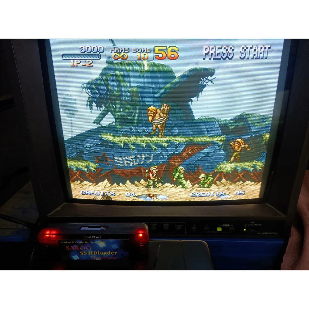 Saturn HD Loader SAROO Support English Menu SS Everdrive Cartridge Use TF Card Read ISO Adapter For SS Console