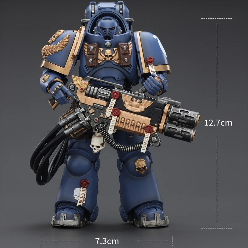 JOYTOY Warhammer 40K Ultramarines Heavy Relic Primus Armor 1/18 Action Figures Heavy Artificer Armor Game Model Collectible Toys