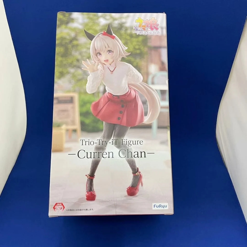 Original FuRyu PrettyDerby Trio-Try-iT Figure Curren Chan Animation Figure Collection Model Toy