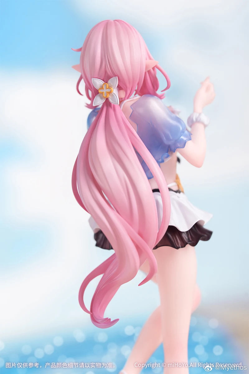 Genuine Game Honkai Impact 3 Elysia Figure 1/8 Anime Ornament Summer Rhapsody Action Figurine Cute Model Girl Doll Xmas Gift
