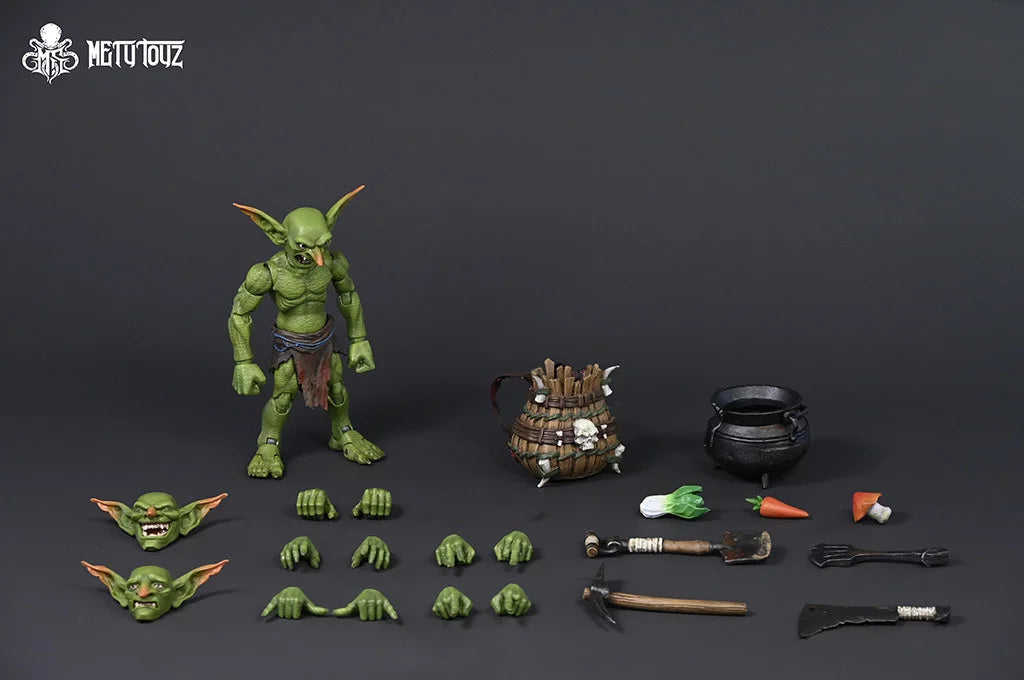 Metytoyz Goblin Action Figure Model Goblin Adventure Team Adventurer World Articulated Collectible For Adult Hobby Collectors
