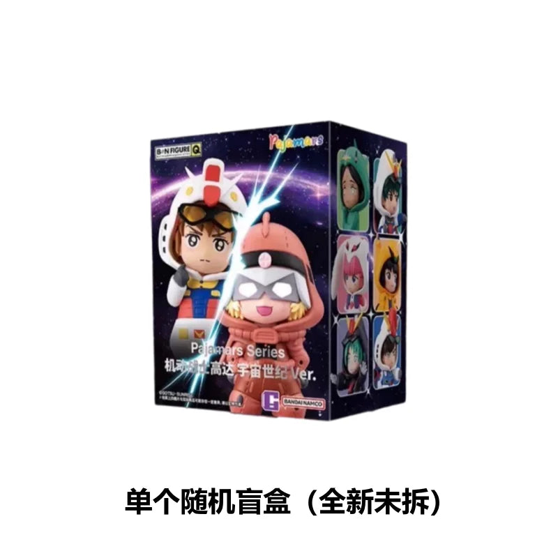 NEW Bandai BNFIGURE Q Pajamars Figure Toy Mobile Suit Gundam Universe Century Figure Doll Suit Second Generation Blind Box Gift