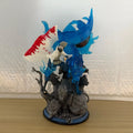 22 cm Naruto Anime Figur GK Hatake Kakashi Actionfigur PVC Modell Zeichentrickfiguren Zimmer Desktop Ornamente Geburtstagsgeschenke Spielzeug