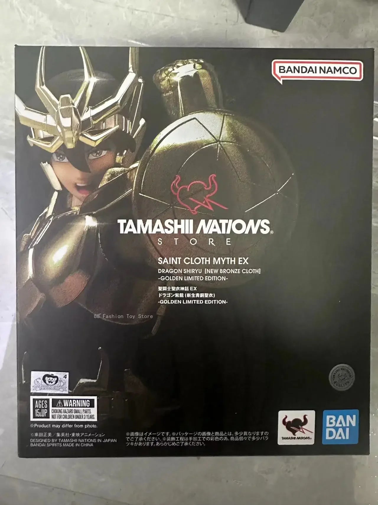 In Stock Original Bandai Saint Seiya Myth Cloth TNT Limited Ex Gold Andromeda Shun Phoenix Pegasus Purple Dragon Glacier Action