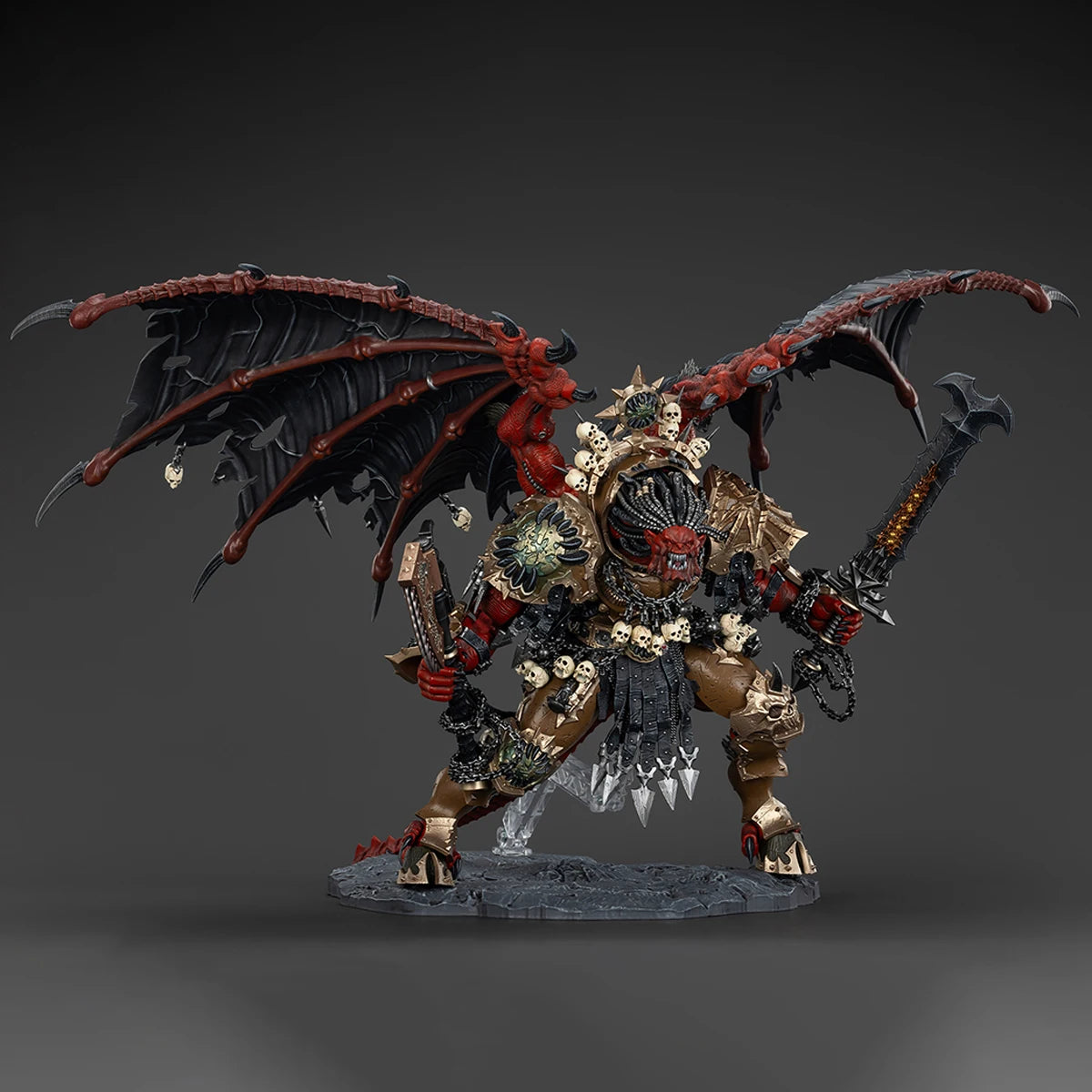 HiPlay JOYTOY Warhammer 40,000 1/18 World Eaters Angron Daemon Primarch of Khorne JT01178 Action Figures