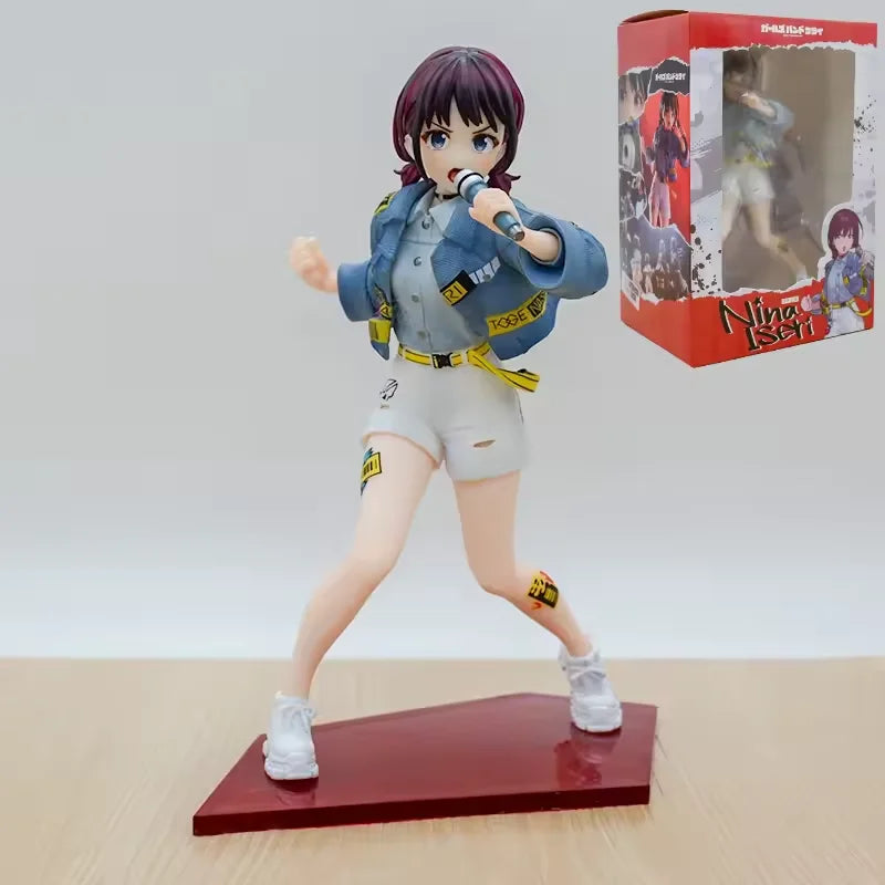 Girls Band Cry Kawaragi Momoka Anime Girl Figure Awa Subaru/Iseri Nina Action Figure Rupa/Ebizuka Tomo Model Doll Desk Decor Toy