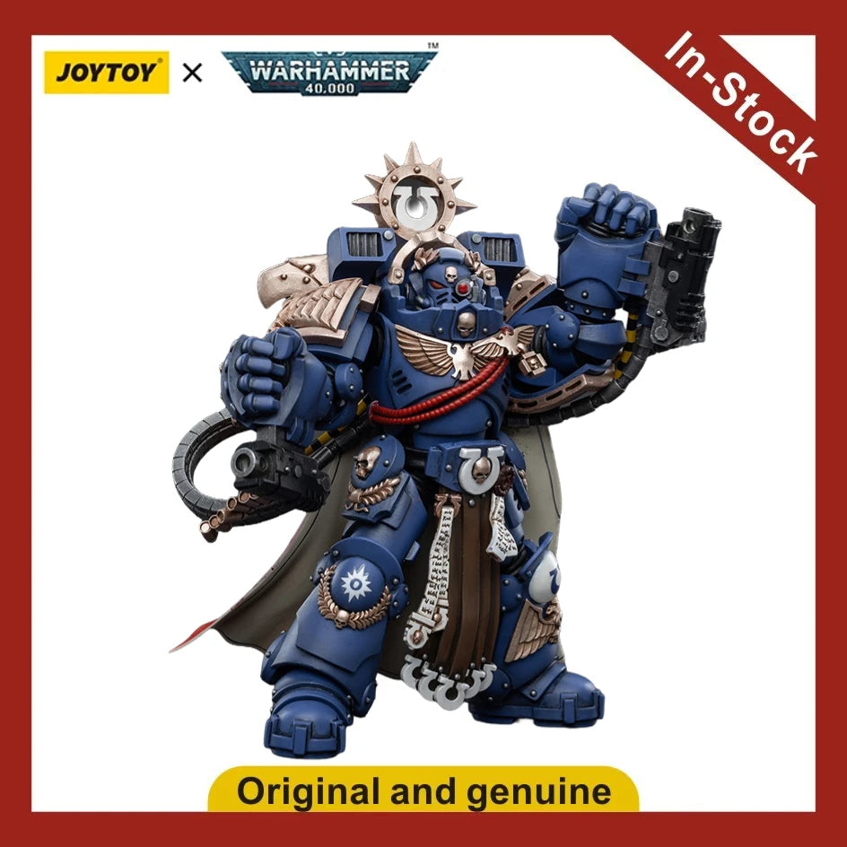 【UA】JOYTOY  Warhammer 40K  Scale 1/18 Action Figures Ultramarines Chapter Master Marneus Calgar Models Toys Gifts